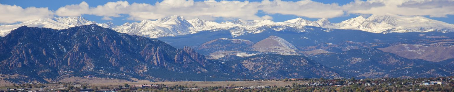 Colorado Front Range near Boulder