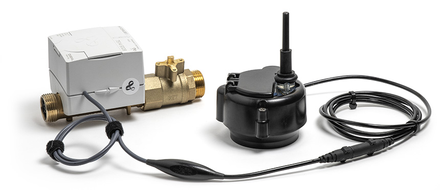Metron Prism R register connected to third-party meter over 3-wire connection